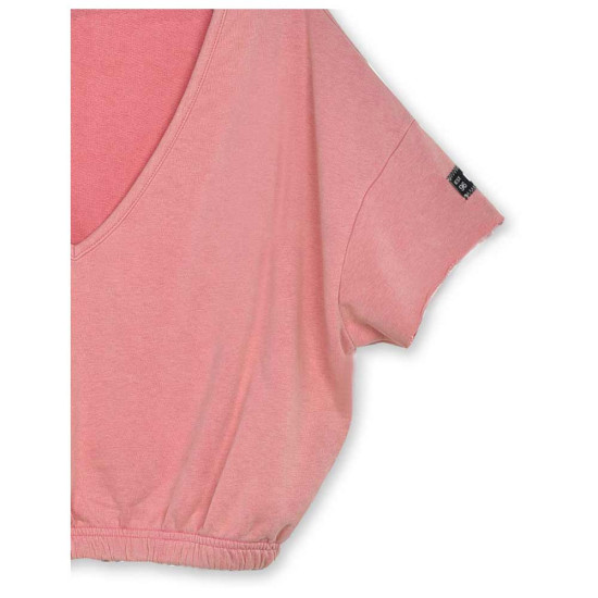 Bodytalk Γυναικεία κοντομάνικη μπλούζα Cropped